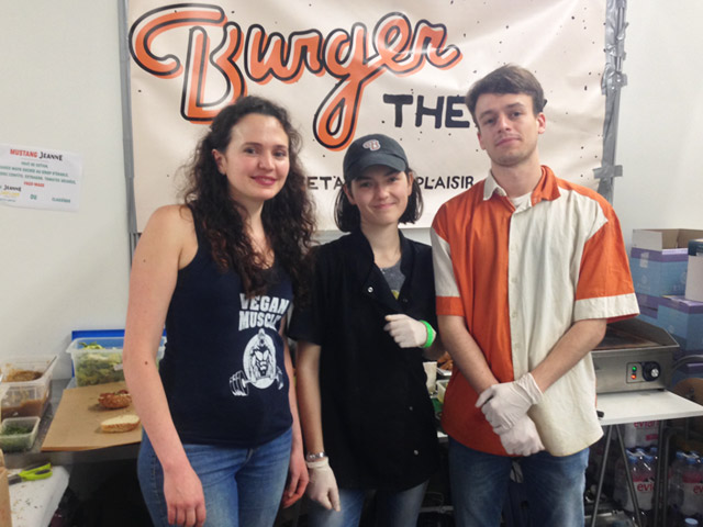 Burger Theory au salon Veggie World Paris 2019 (c) Vegan France Interpro