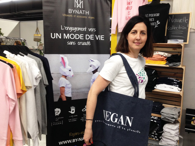 La marque ByNath au salon Veggie World Paris 2019 (c) Vegan France Interpro